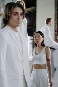 Áo thun cotton basic trắng